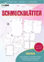 Vorschau - Arbeitsblätter - Schmuckblatt - Briefpapier für Klasse 2-6 - Deckblatt