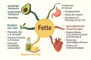 Vorschau - Arbeitsblätter - Lernposter + Arbeitsblatt "Die Bedeutung von Fetten und fetten Ölen" + interaktive Lösung & MP3 + Mindmap + Infografik - Seite 3