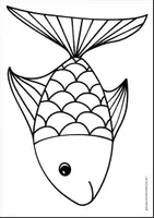 Vorschau - Mal- und Bastelvorlagen - Fensterbilder Fische - Kunst im Unterricht zum Ausmalen & Basteln - Seite 3