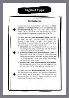 Vorschau - Arbeitsblätter - Prüfungsvorbereitung Sprachliche Richtigkeit Hauptschule - Seite 3