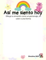 Vista previa - Hojas de trabajo - PACK 1 MI CUADERNO DE EMOCIONES - página 1