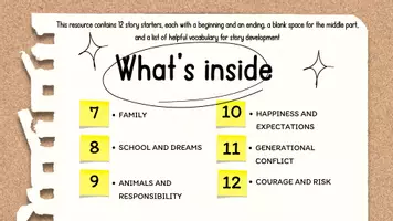 Vorschau - Stundenentwürfe - Creative Writing 12 Stories Lesson Plan - Seite 3