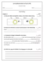 Vorschau - Test - Probe GPG Unsere Erde - Deckblatt