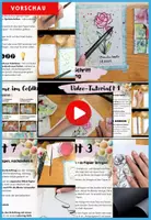 Vorschau - Arbeitsblätter - Valentinstag Kunst, Karte + Basteln für Muttertag Vatertag – Kunst fachfremd unterrichten | Kunstunterricht Grundschule + Sekundarstufe | Kunstprojekt BLUME IM GOLDKREIS VIDEO-TUTORIAL - Seite 2