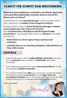 Vorschau - Mal- und Bastelvorlagen - Valentinstag Kunst + Basteln für Muttertag Vatertag – Kunst fachfremd unterrichten | Kunstunterricht Grundschule + Sekundarstufe | Kunstprojekt HERZ IM ROSENMEER VIDEO-TUTORIAL - Seite 3