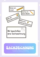 Vorschau - Präsentationen/Tafelbilder - Sachzeichnungen erstellen und beschriften - Deckblatt