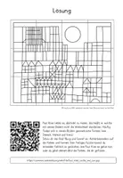 Vorschau - Mal- und Bastelvorlagen - Paul Klee: "Burg und Sonne" - Kunstwerk puzzeln - Seite 3