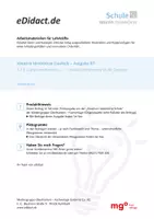 Vorschau - Stundenentwürfe - „Lyrik einmal anders …“ – kreative Annäherung an die Textsorte - Seite 1