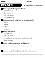 Vorschau - Arbeitsblätter - Das Portugiesische Reich: Leseverständnis und Wortsuchrätsel mit Lösungen - Seite 2