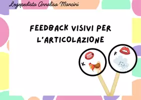 anteprima - Flashcard - Immagini per l'articolazione in logopedia: feedback visivi - Pagina di copertina
