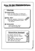 Vorschau - Arbeitsblätter - Skill sheet - how to do presentations - Seite 1