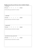 Vorschau - Arbeitsblätter - "Healthy Living" / "Self-care strategies" - reflection - Seite 2