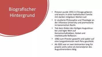 Vorschau - Präsentationen/Tafelbilder - Papst Leo XIV – Präsentation: Kirche zwischen Tradition und Erneuerung - Seite 1