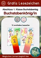 Vorschau - selbst erstellte Cliparts/Grafiken - Lesezeichen zum Buchstabenabschluss - Deckblatt