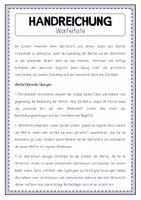 Vorschau - Arbeitsblätter - HOBBIES Wörterliste - Seite 1