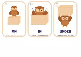 Vista previa - Otros - Llavero preposiciones en inglés - English keychains - página 2