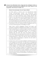 Vorschau - Arbeitsblätter - Christentum⎮Papst - Was braucht ein Papst - Voraussetzungen und Fähigkeiten - Seite 2