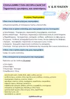Προεπισκόπηση - Προετοιμασία εξετάσεων - ΣΥΝΟΨΗ ΘΕΩΡΙΑΣ ΕΚΘΕΣΗΣ Α´& Β´ΛΥΚΕΙΟΥ - Εξώφυλλο