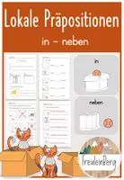 Vorschau - Arbeitsblätter - Arbeitsblätter - Lokale Präpositionen: In und Neben - Deckblatt