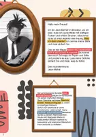 Vorschau - Arbeitsblätter - Aggression in Kunst verwandeln mit Jean-Michel Basquiat - Seite 2