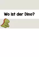 Vorschau - Präsentationen/Tafelbilder - Fotokarten Dino - Lokale Präpositionen - Seite 2
