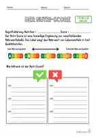 Vorschau - Arbeitsblätter - Hauswirtschaft - Lebensmittelkennzeichnung - Nutri-Score - Seite 1