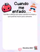Vista previa - Hojas de trabajo - PACK 2 MI CUADERNO DE EMOCIONES - página 1