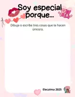 Vista previa - Hojas de trabajo - PACK 2 MI CUADERNO DE EMOCIONES - página 3