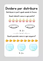 anteprima - Esercizi - Schede didattiche divisioni classe seconda - Pagina 1