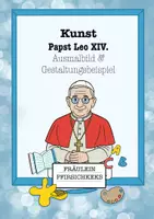 Vorschau - Mal- und Bastelvorlagen - Ausmalbild Papst Leo XIV - Deckblatt