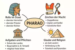 Vorschau - Arbeitsblätter - Arbeitsblätter zum Thema "Pharao" + Lösung & MP3 + Mindmap + Infografik - Seite 2