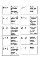 Vorschau - Spiele - Sachaufgaben - Domino - Deckblatt