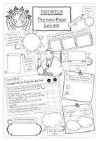 Vista previa - Unidades / Secuencias / Situaciones de Aprendizaje - The new Pope Leo XIV (Profile for English Lessons) - página 1