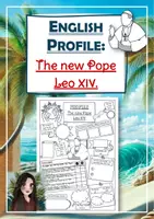 Vista previa - Unidades / Secuencias / Situaciones de Aprendizaje - The new Pope Leo XIV (Profile for English Lessons) - Portada