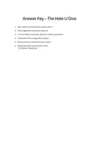 Vorschau - Arbeitsblätter - 🍿Movie Worksheet: The Hate U Give - Seite 1