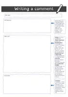 Vorschau - Arbeitsblätter - Skill Sheet - How to write a comment - Seite 3