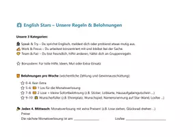 Vorschau - Poster - Belohnungssystem: Sterne, Preise, Monatsverlosung - Seite 1