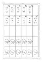 Vorschau - Aufgabenkarten - Verdopplungen und Verliebte Zahlen - Karteikarten - 1. Klasse - Addition - Seite 1