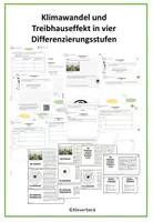 Vorschau - Arbeitsblätter - Klimawandel und Treibhauseffekt - Deckblatt