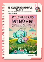 Vista previa - Hojas de trabajo - Pack 2 – Mi Cuaderno Mindful -Fichas imprimibles - Portada