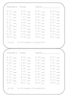 Vorschau - Test - 1x1 Einmaleins Check - 10 Lernzielkontrollen zu den 1x1 Reihen - Seite 2