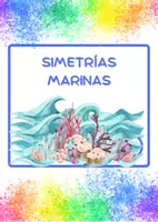 Vista previa - Manualidades / Dibujos para colorear - SIMETRÍAS MARINAS PARA PEQUEÑOS ARTISTAS - página 1