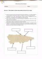 Vista previa - Hojas de trabajo - 🌍Mapas y orientación. Trabajamos Asturias (geografía de España) - página 1