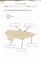 Vista previa - Hojas de trabajo - 🌍Mapas y orientación. Trabajamos Asturias (geografía de España) - página 2