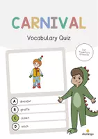 Vorschau - Spiele - Carnival: Vocabulary Quiz (Englisch) - Deckblatt