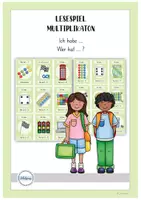 Vorschau - Spiele - Ich habe .. Wer hat ... ? Malrechnung - Multiplikation - Deckblatt