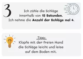Vorschau - Stundenentwürfe - Pulsmessung - Ausdauer trainieren und den Körper wahrnehmen - Seite 3