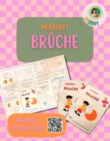 Vorschau - Merkblätter - Merkheft zum Thema "Brüche" - Deckblatt