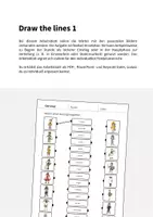 Vorschau - Arbeitsblätter - Carnival: Draw the lines 1 (Englisch) - Seite 1