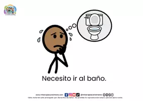 Vista previa - Refuerzo / NEE / Materiales de apoyo - Necesito ir al baño HISTORIA SOCIAL - Portada